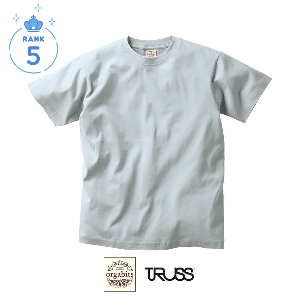 5.3oz オーガニックコットンTシャツ【OGB-910】