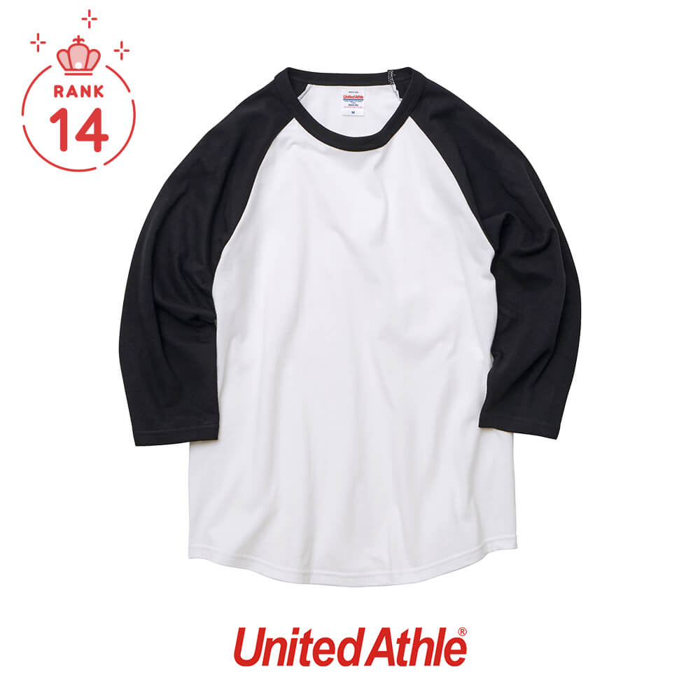 5.6オンス ラグラン 3/4スリーブ Tシャツ【5045】