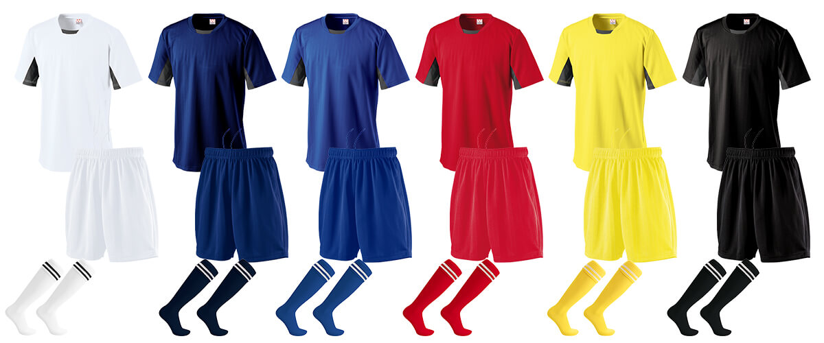 サッカーゲームシャツセットアップ例