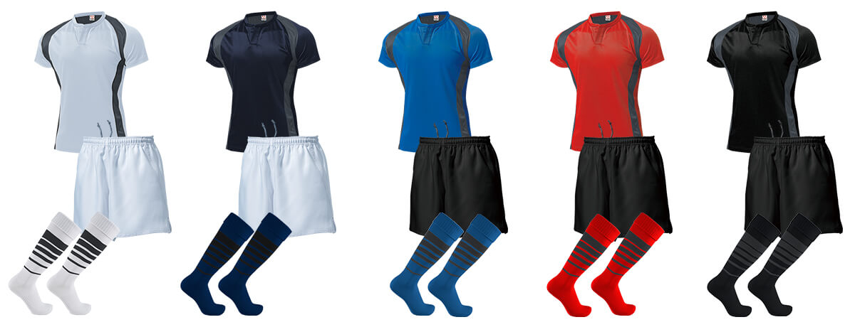 ラグビーシャツセットアップ例