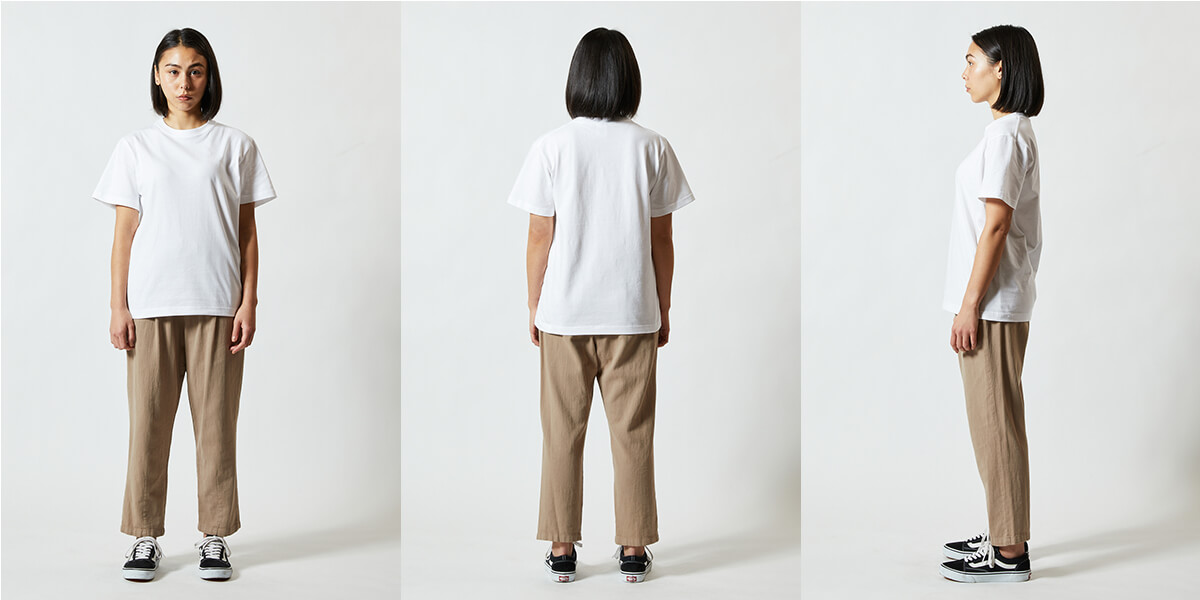 5001女性モデル着用イメージ