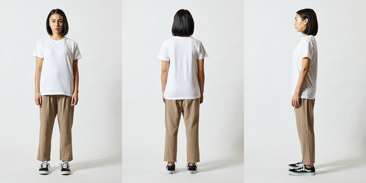 5001女性モデル着用イメージ