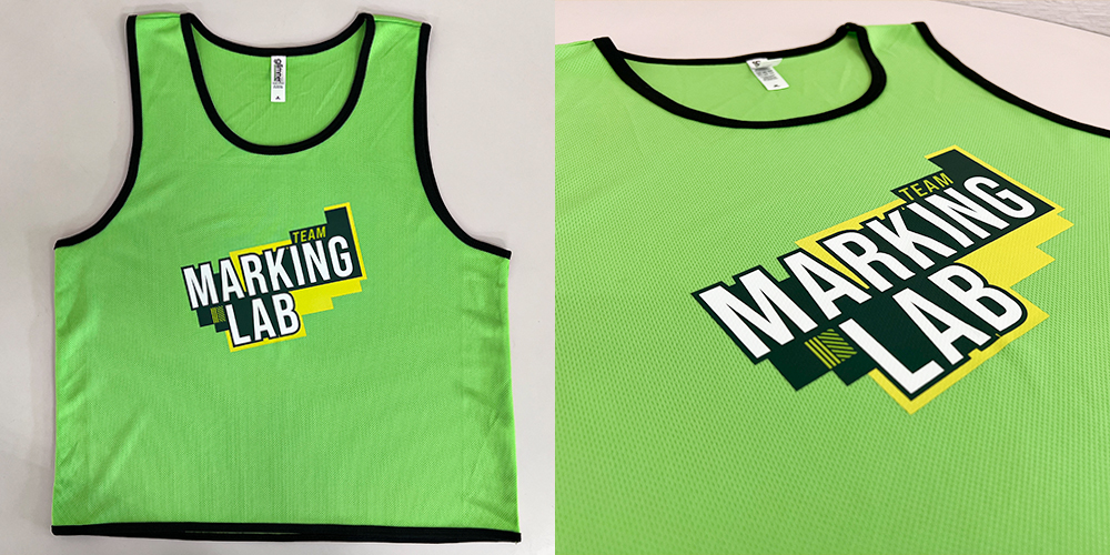 DTF転写プリントビブス