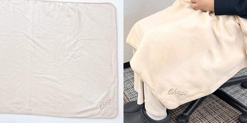 ネーム刺繡ブランケット