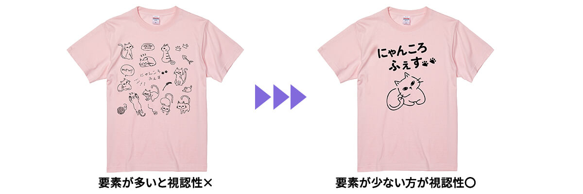 シンプルデザイン例