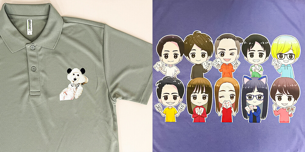 DTF転写プリント