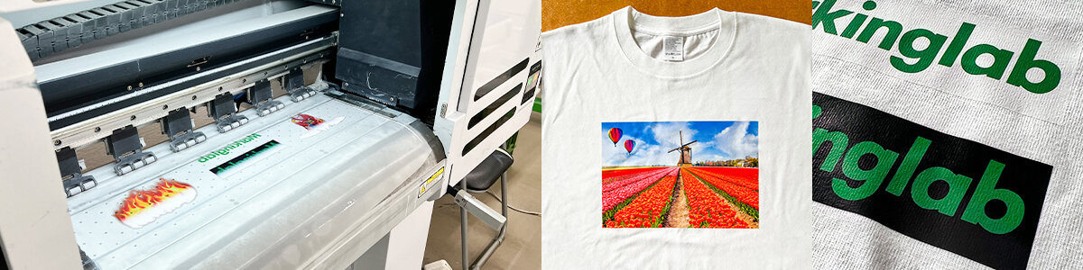 DTF転写プリント