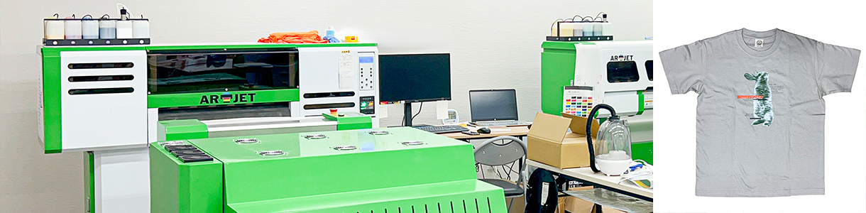 DTF転写プリント（Direct to Film）イメージ