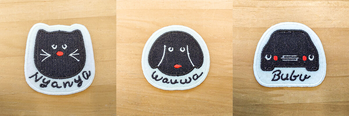 フェルト生地事例