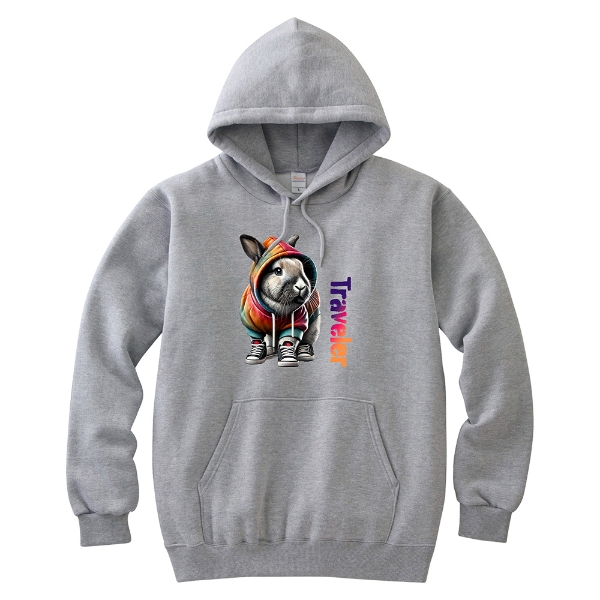 前面中央部分へのプリント