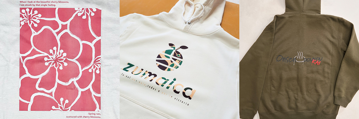 インクジェットプリント例