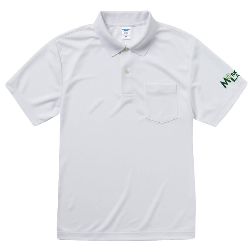 ポロシャツ左袖