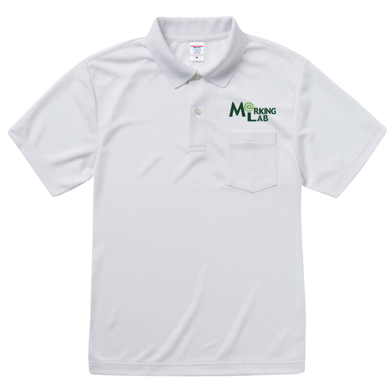 ポロシャツ前面 左胸