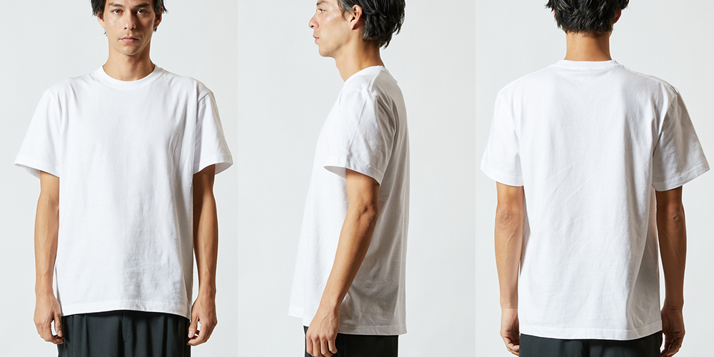 5.6オンス ハイクオリティー Tシャツ【5001】着用イメージ