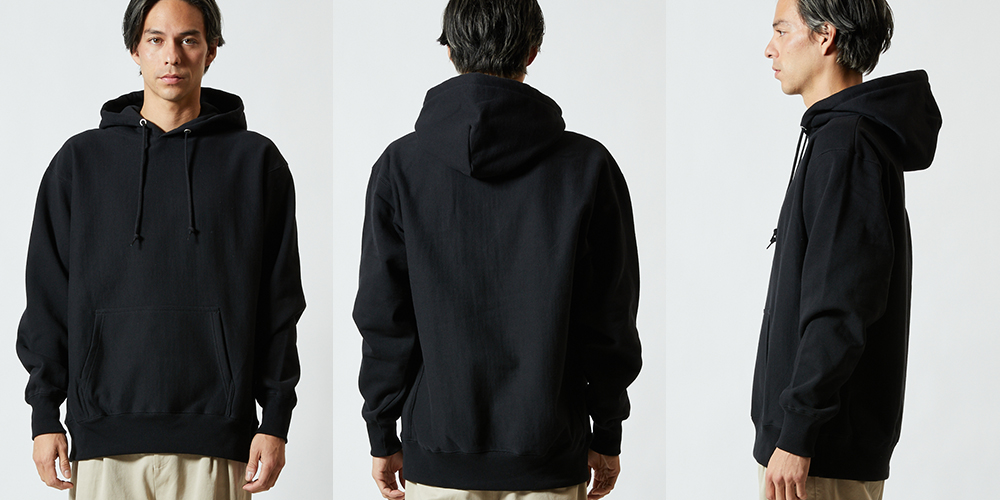 12.0オンス ヘヴィーウェイト スウェット プルオーバー パーカ(裏起毛)【5763】モデル着用