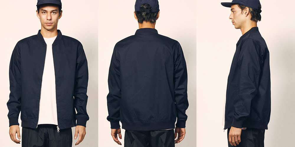 T/C スタジアム ジャケット(裏地付)【7079】モデル着用
