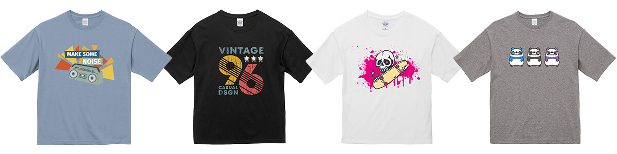 ビックシルエットTシャツイメージ