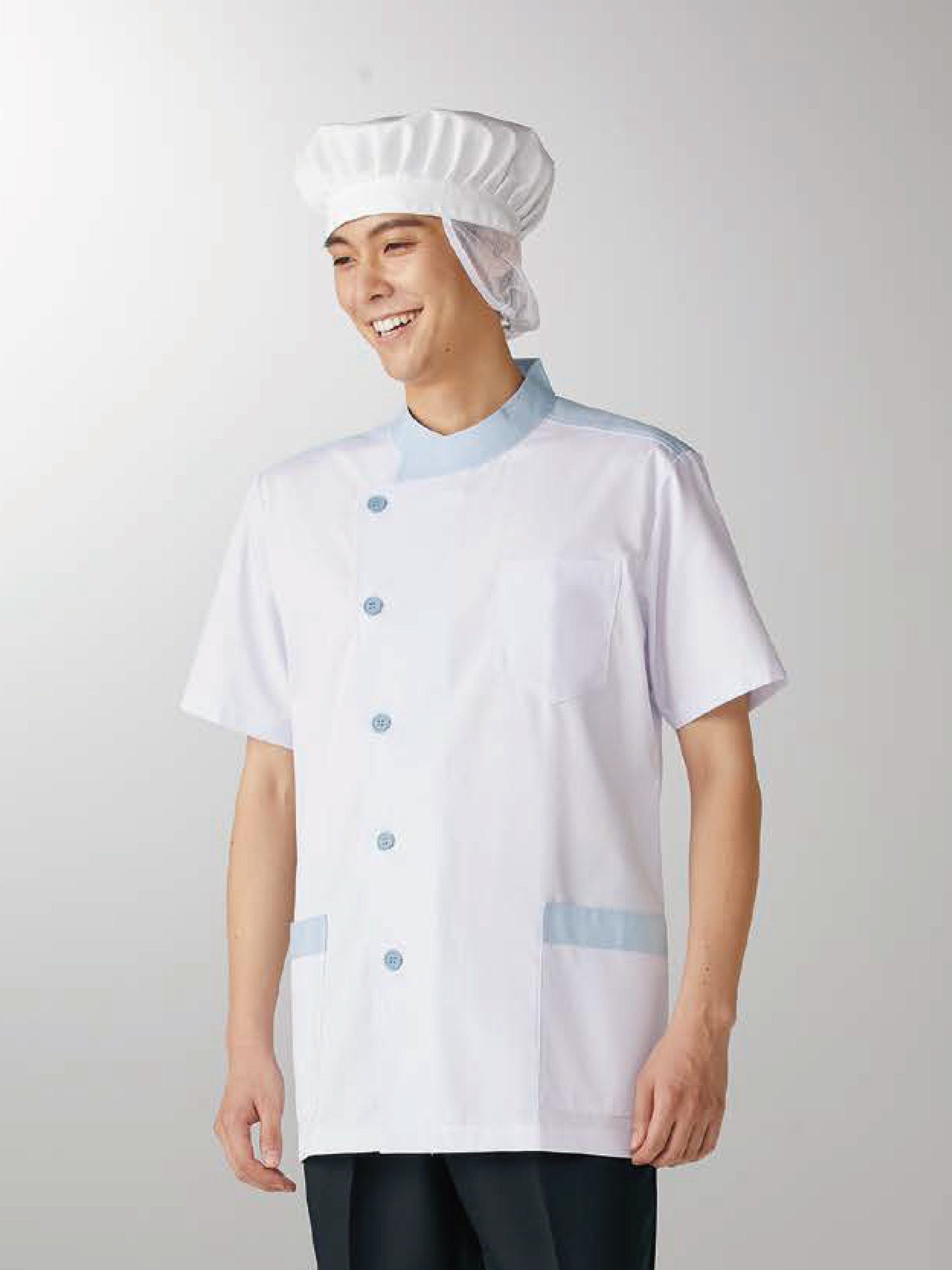 調理用白衣通販SKA348｜エプロン白衣のプライムユニフォーム