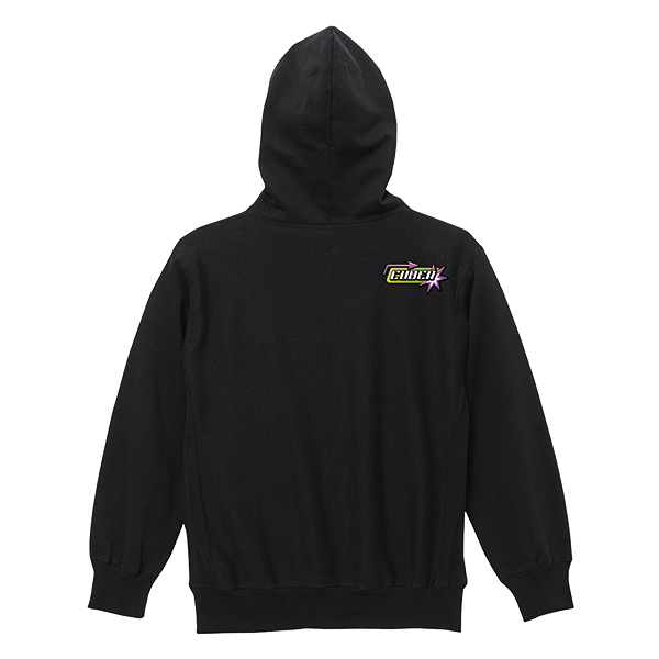 パーカー背面裾