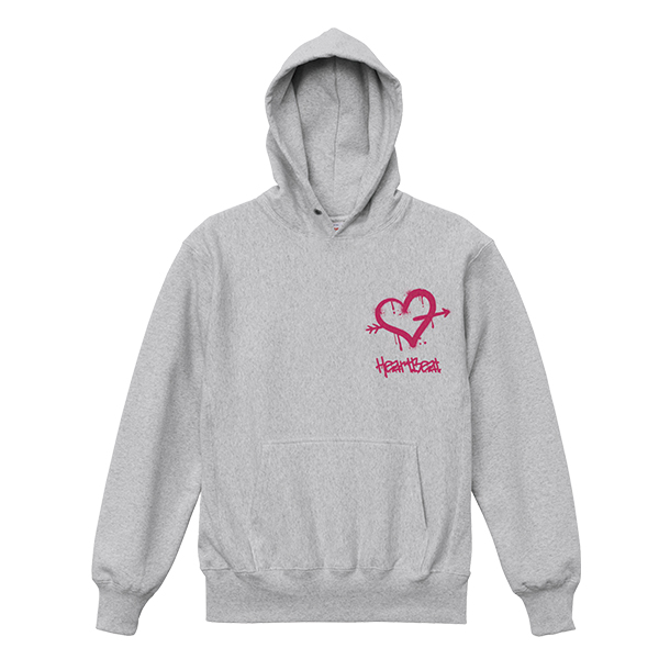 パーカー前面左胸