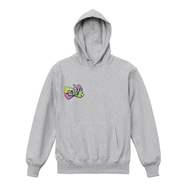 パーカー前面右胸