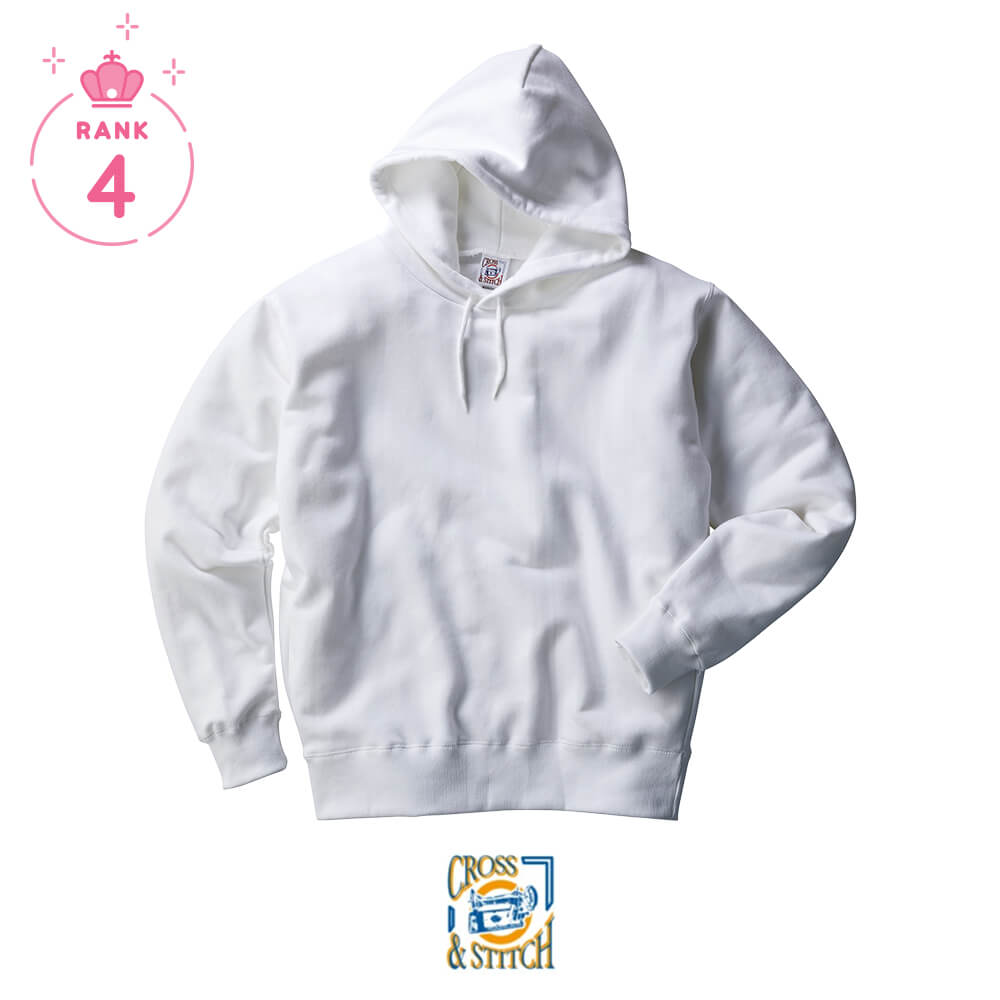 10.0oz レギュラーウェイトスウェット P/O ポケットレスパーカ【SP2252】