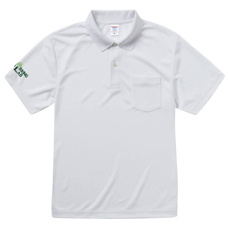 ポロシャツ右袖