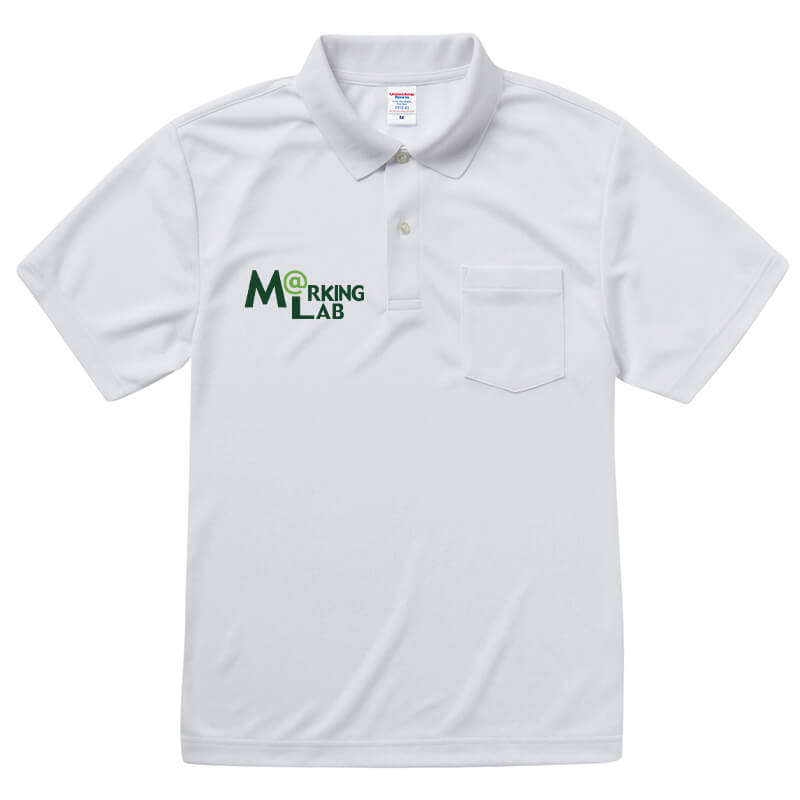 ポロシャツ前面 右胸