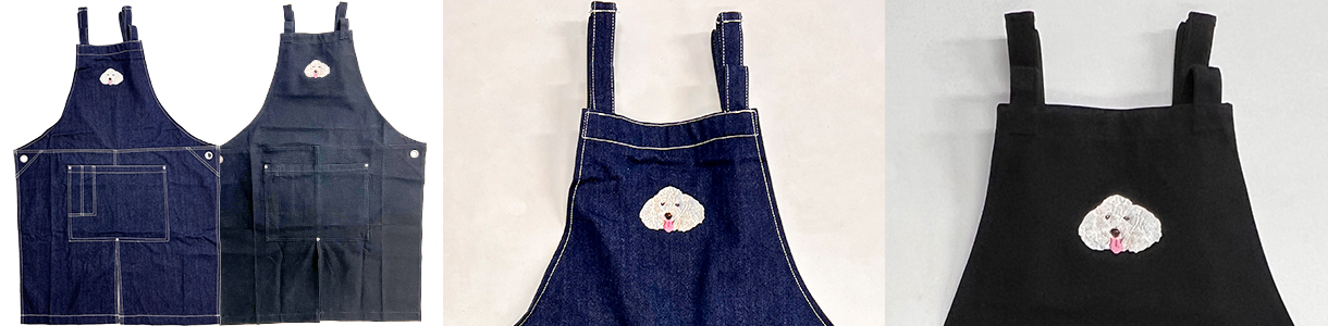 刺繍エプロン制作事例