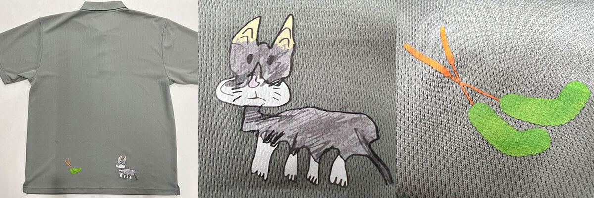 DTF転写プリント2025年10月23日洗濯乾燥後の様子01