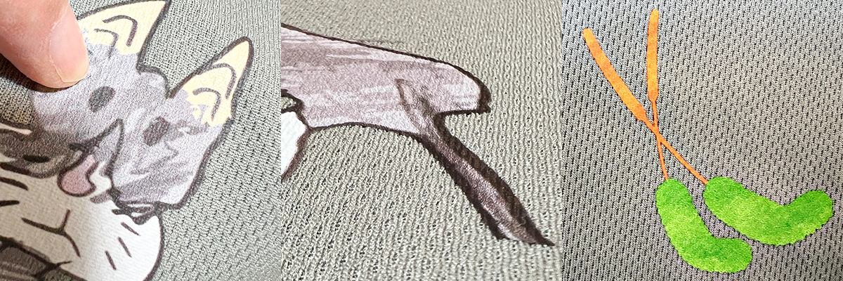 DTF転写プリント2024年11月23日洗濯前の様子02