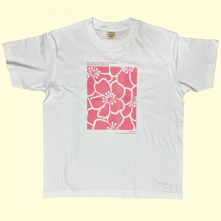 花柄Tシャツ