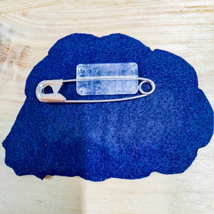 ポコガールズワッペン裏面