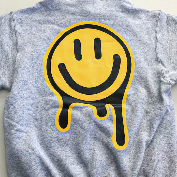 DTF転写プリント「スマイル」背面