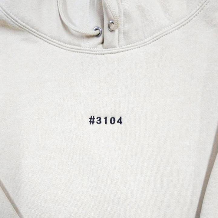 ネーム刺繡パーカー#3104