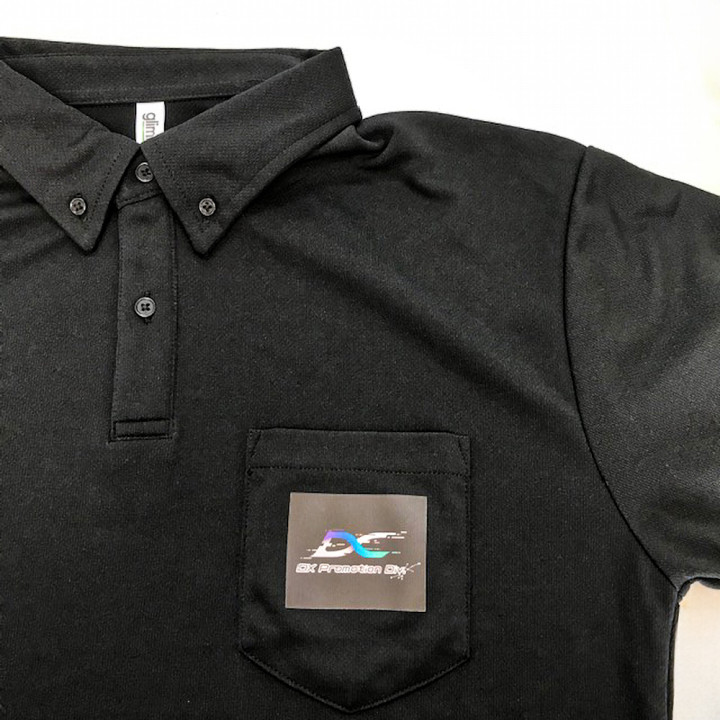 転写プリントポロシャツ