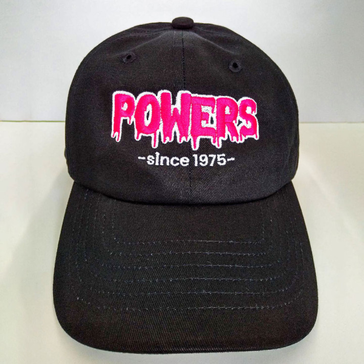 オリジナル刺繍キャップPOWERS