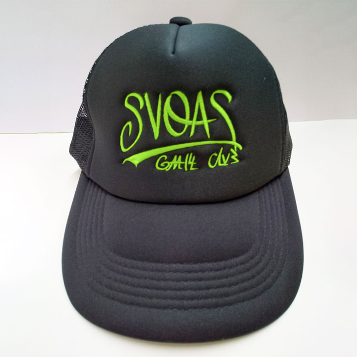 オリジナルロゴキャップ刺繍