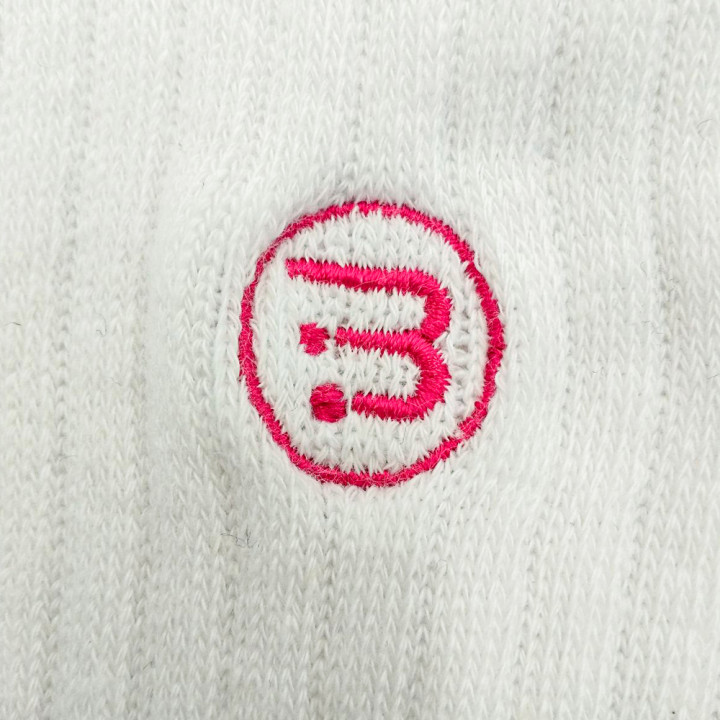 オリジナル刺繡靴下拡大