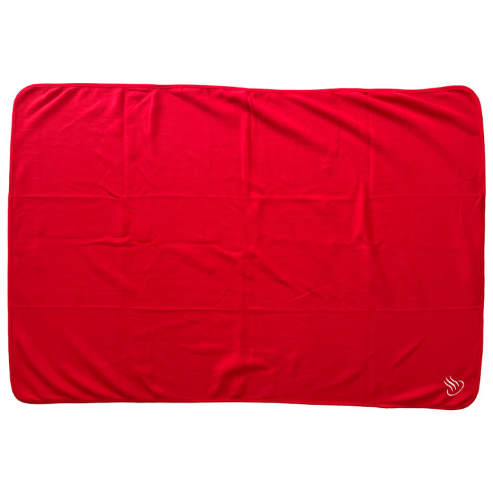 オリジナル刺繡フリースブランケット「温泉」全体