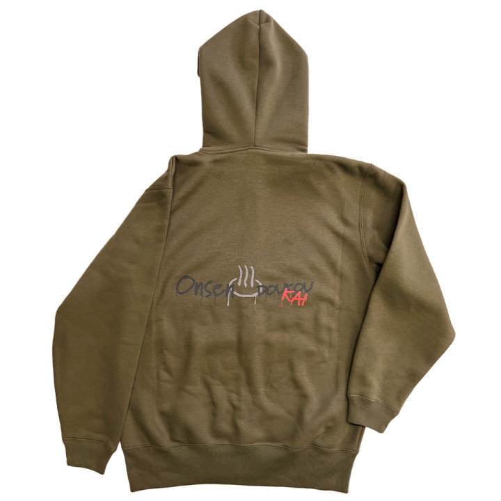 インクジェットプリントパーカー「ONSEN DOUKOUKAI」