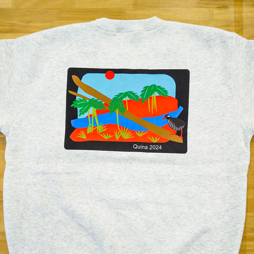 オリジナル刺繍、DTF転写プリントスウェット裏