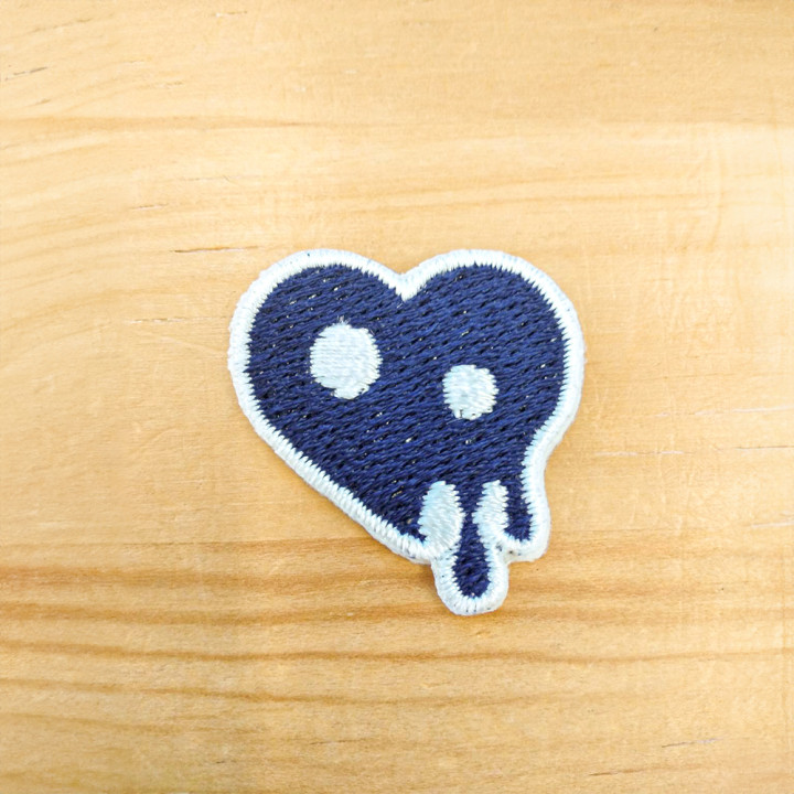 オリジナルワッペンハートマーク