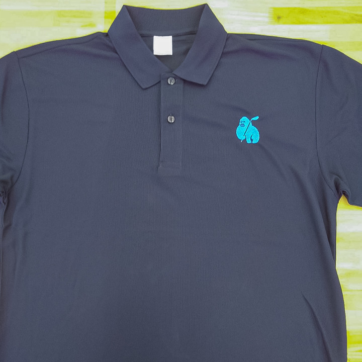 オリジナル刺繍ポロシャツ「ゴリラ」