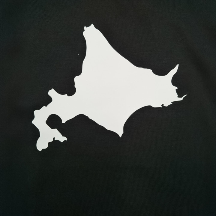 DTF転写プリントタンクトップ北海道アップ