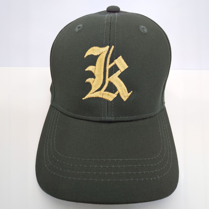 キャップ刺繍「K」