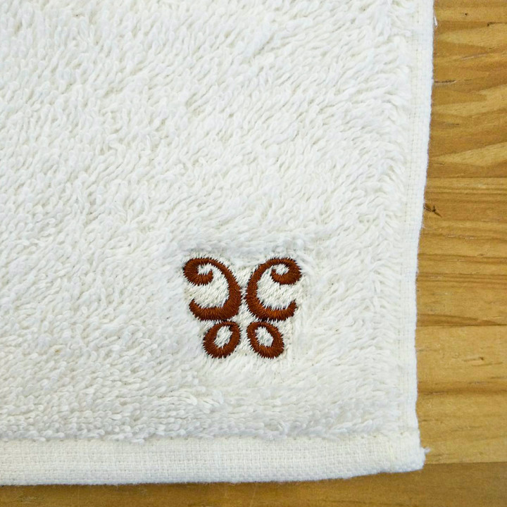 オリジナル刺繡タオルハンカチ「ココスタイル」拡大