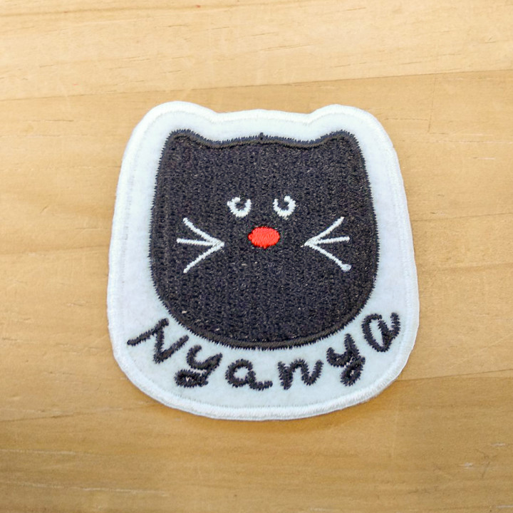 オリジナルワッペン事例nyanya