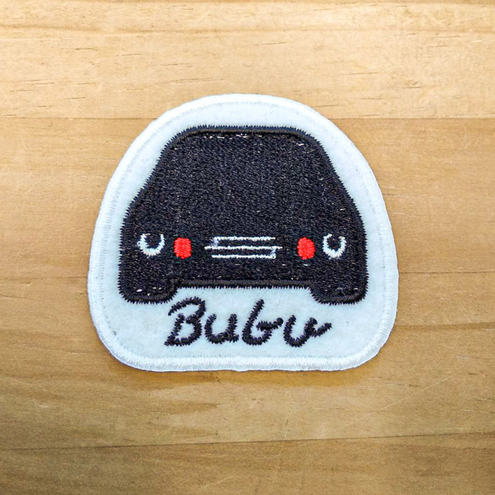 オリジナルワッペン事例Bubu