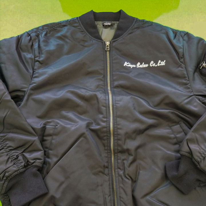 オリジナルプリントMA-1「kiryu sakan」前面